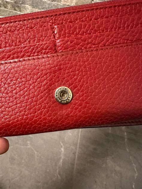 geldbörse damen rot burberry